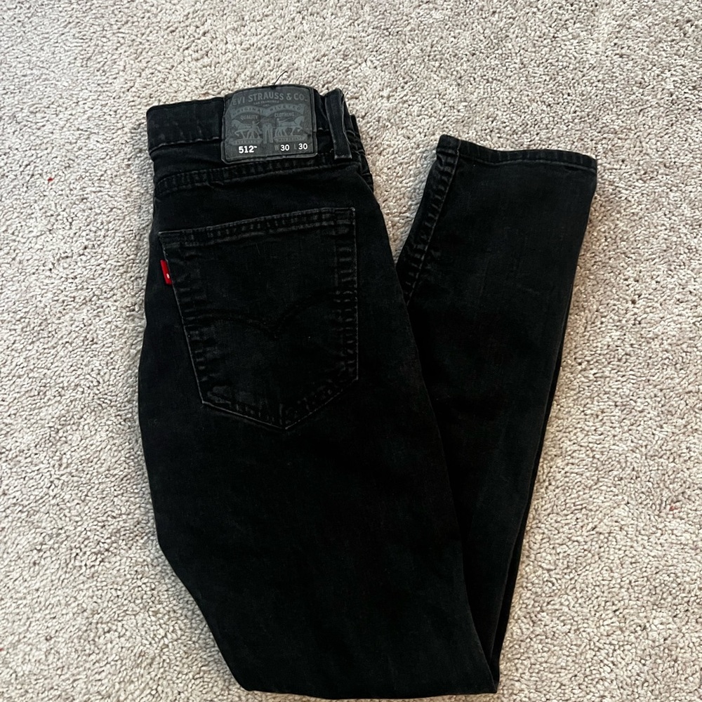 Levi's Black Slim Jeans
